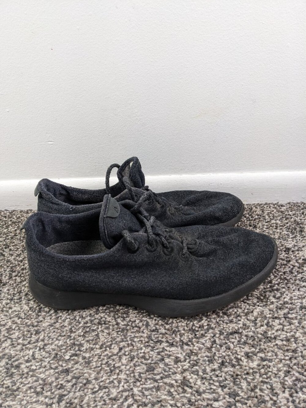 Allbirds Men's Wool Runner Black Size 11 Running Shoes Gym